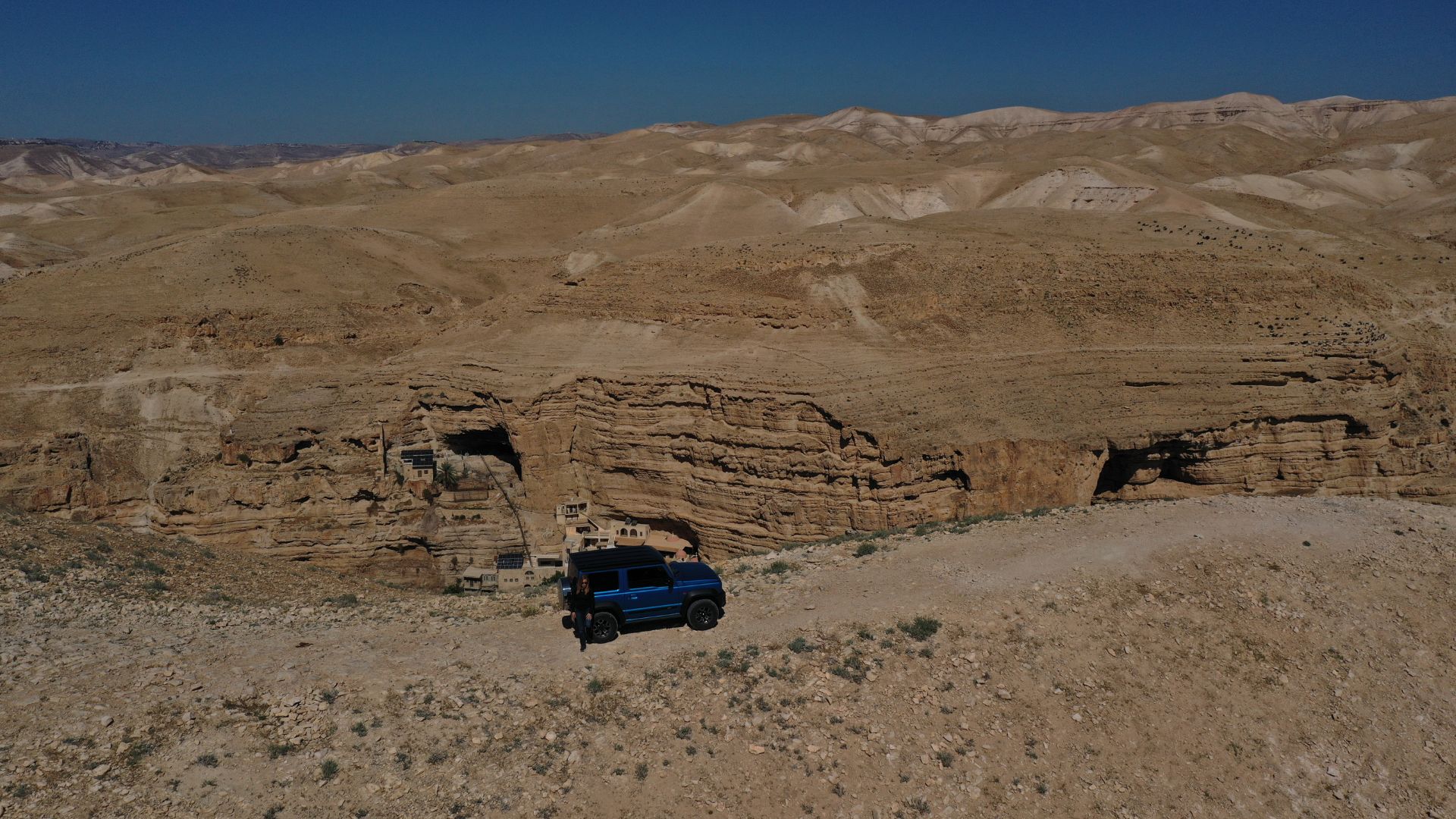 Filming in the Judean Desert
